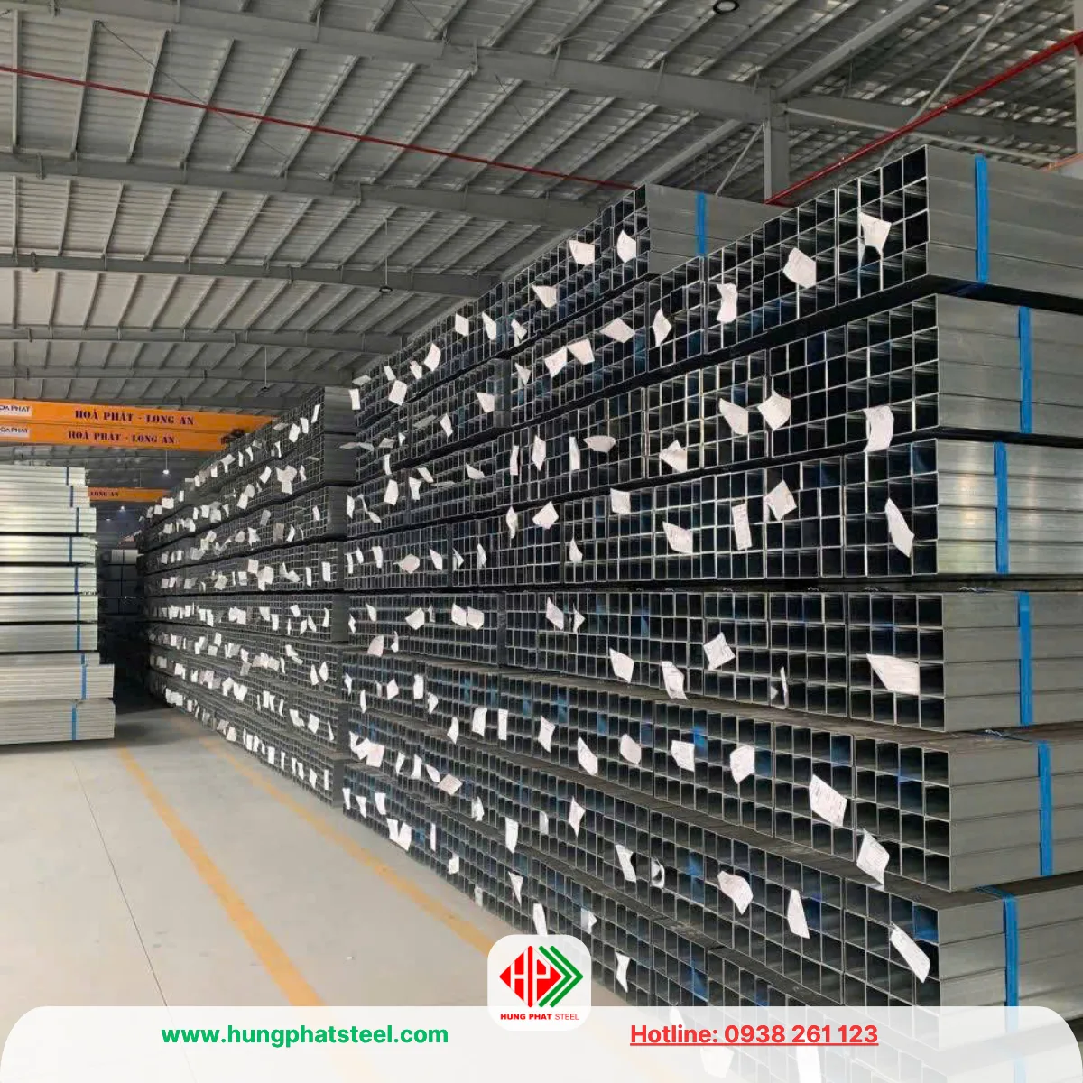 Thép hộp Hòa Phát 75x75