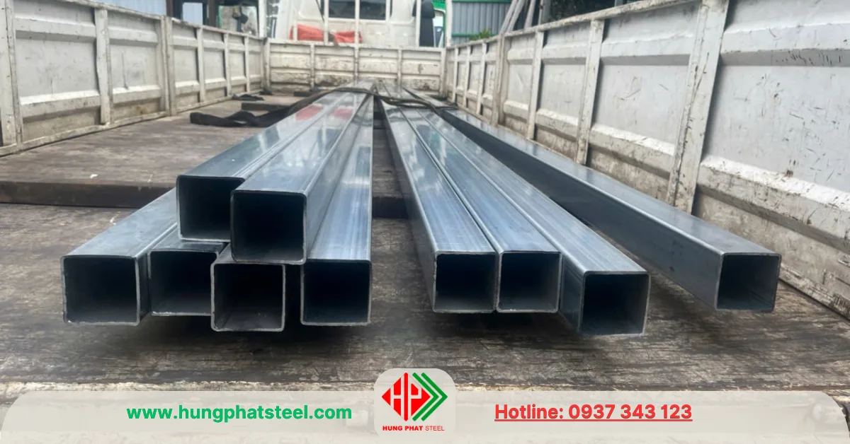 Thép hộp Hòa Phát 75x75