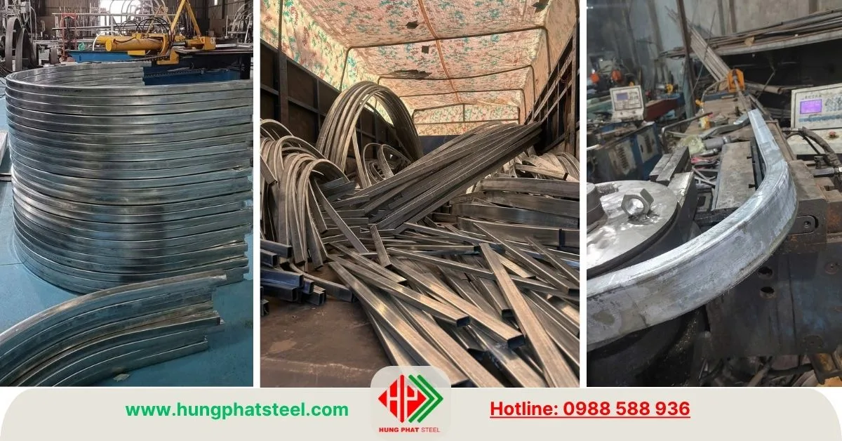 Thép hộp có uốn được không