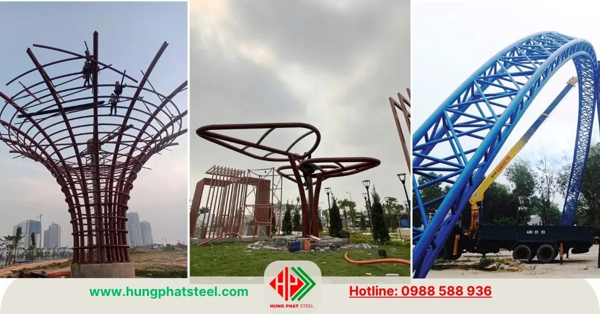 Thép ống uốn được dùng để làm gì