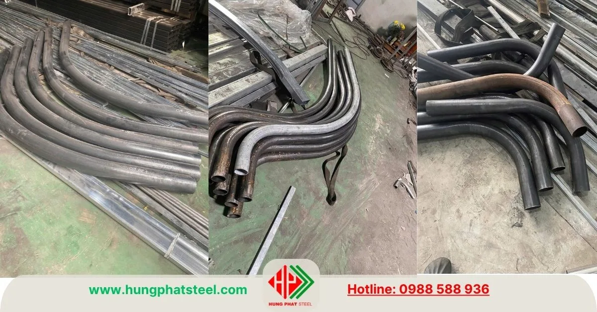 Uốn ống thép hàn đen