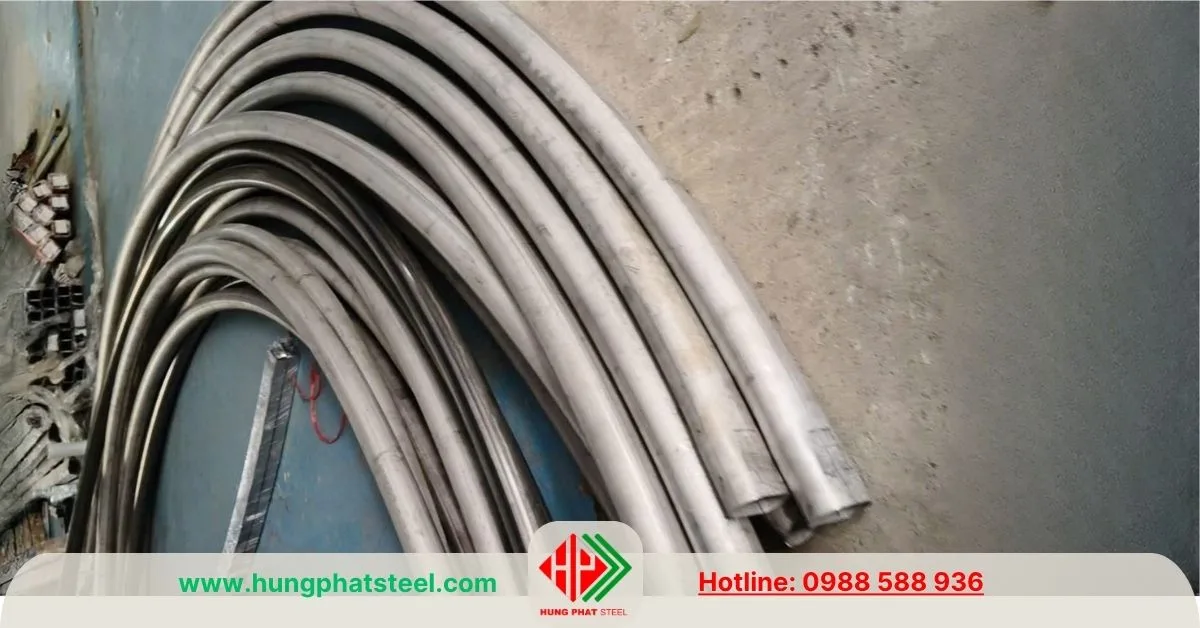 Uốn ống thép không gỉ inox