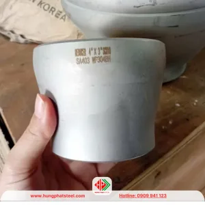 Bầu Giảm Hàn INOX DN100-DN80 (D114-D90)