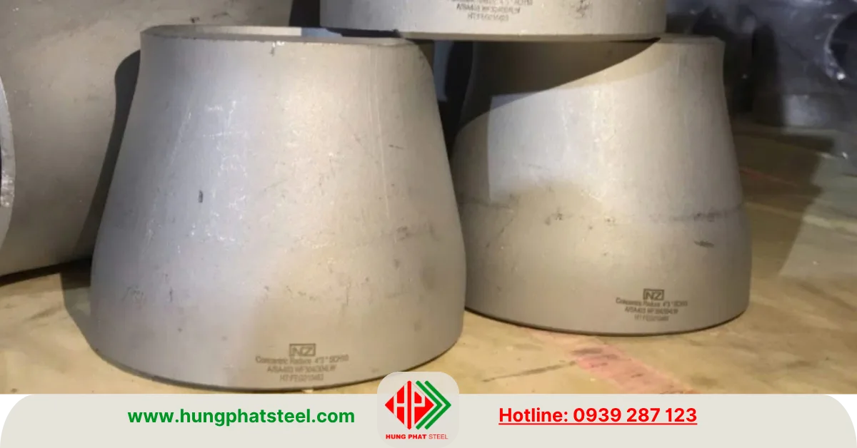 Bầu Giảm Hàn INOX DN100-DN80 (D114-D90)