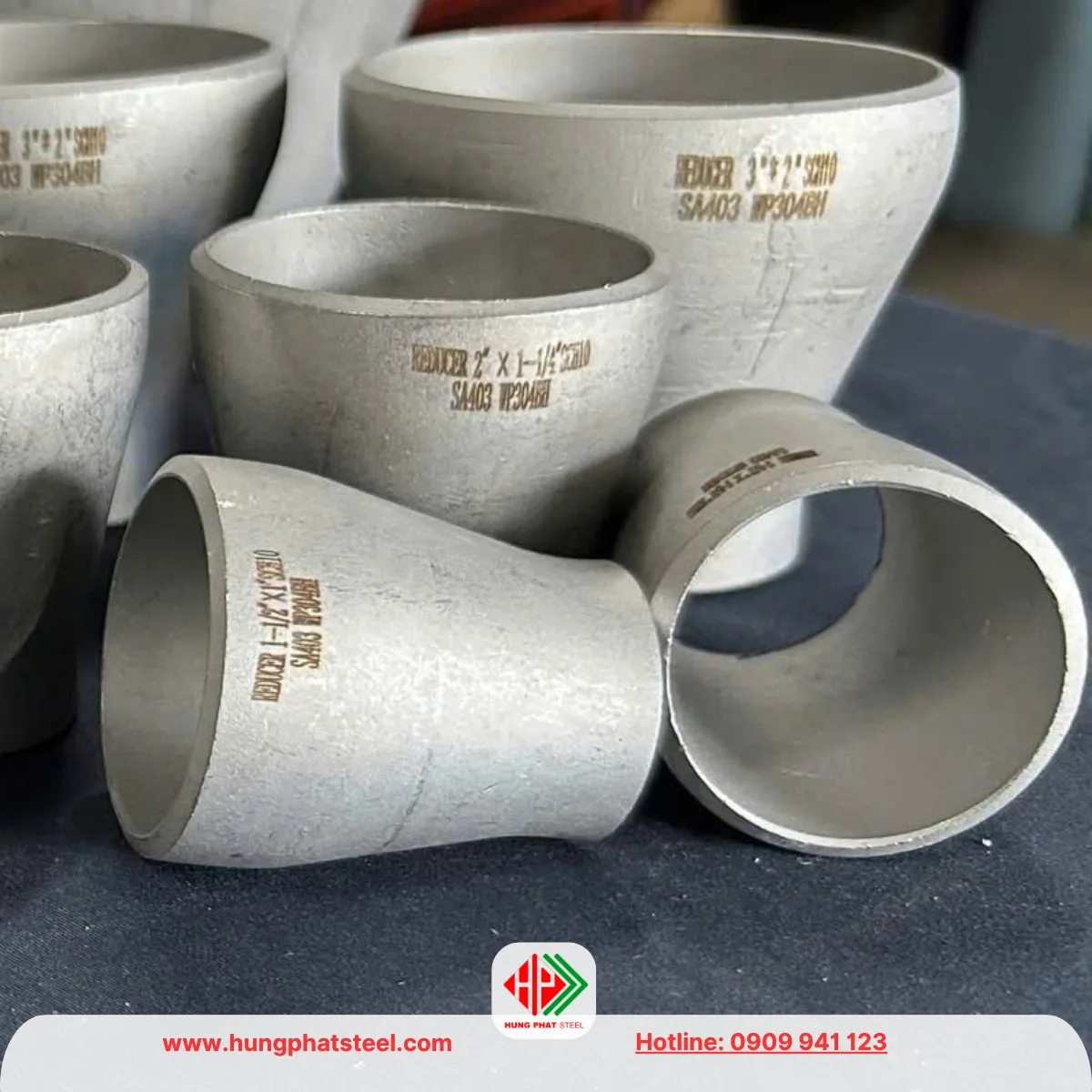 Bầu Giảm Hàn INOX DN40-DN32 (D49-D42)
