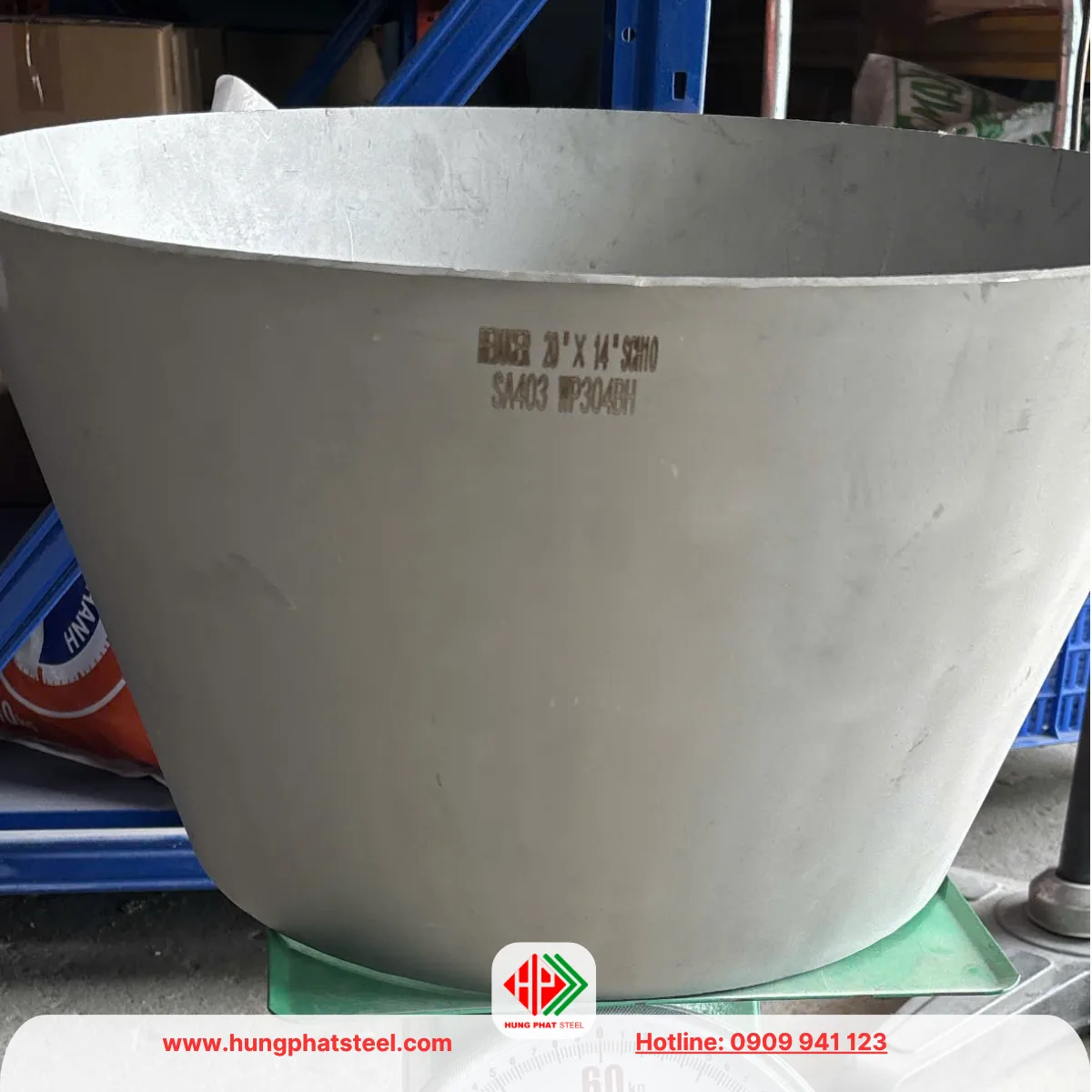 Bầu Giảm Hàn INOX DN500-DN350