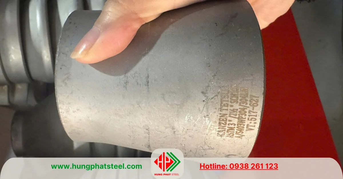 Bầu Giảm Hàn INOX DN80-DN65