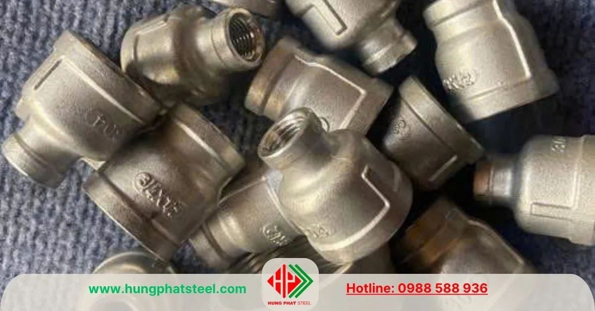 Bầu Giảm Ren INOX DN20-DN15
