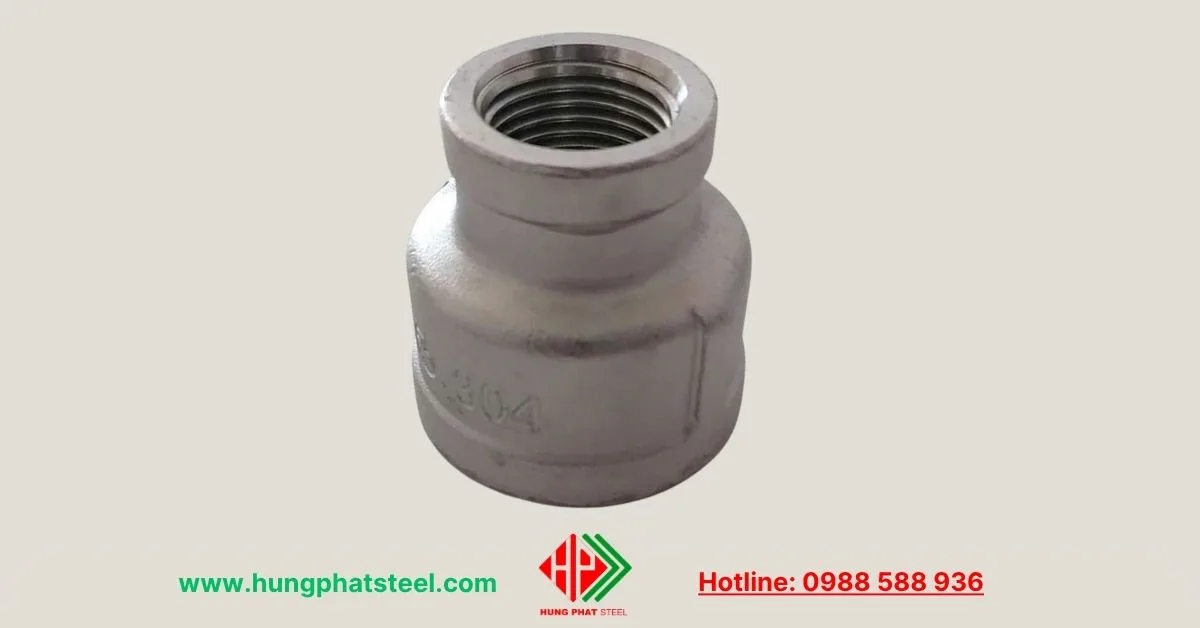 Bầu Giảm Ren INOX DN25-DN20