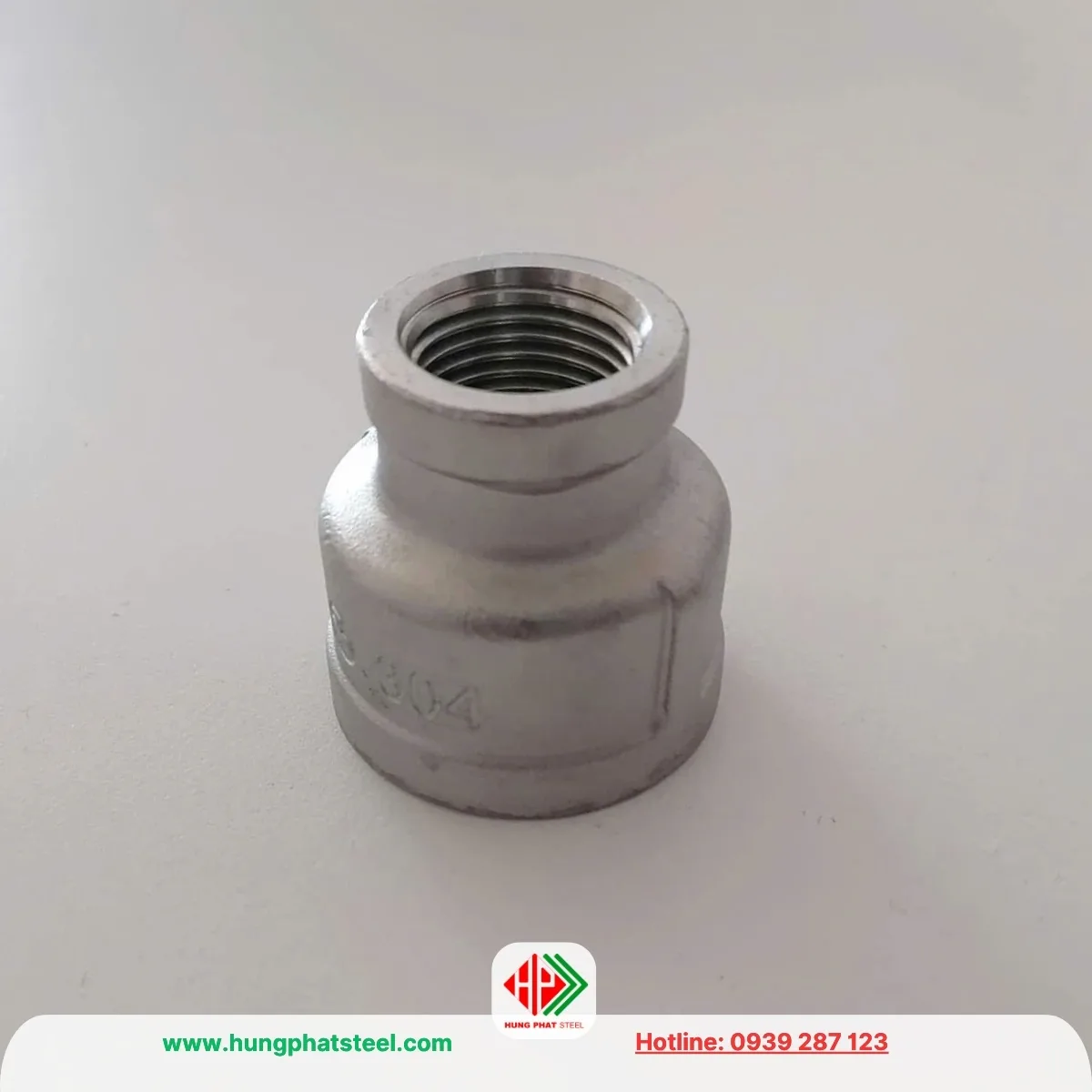 Bầu Giảm Ren INOX DN25-DN20