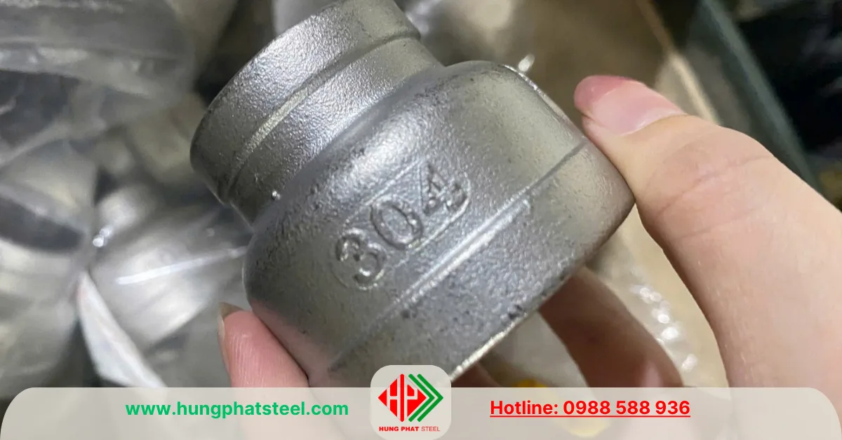 Bầu Giảm Ren INOX DN40-DN25