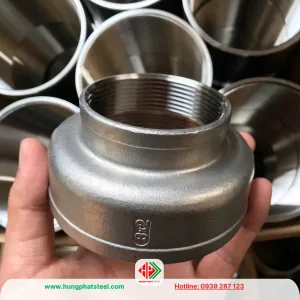Bầu Giảm Ren INOX DN80-DN50