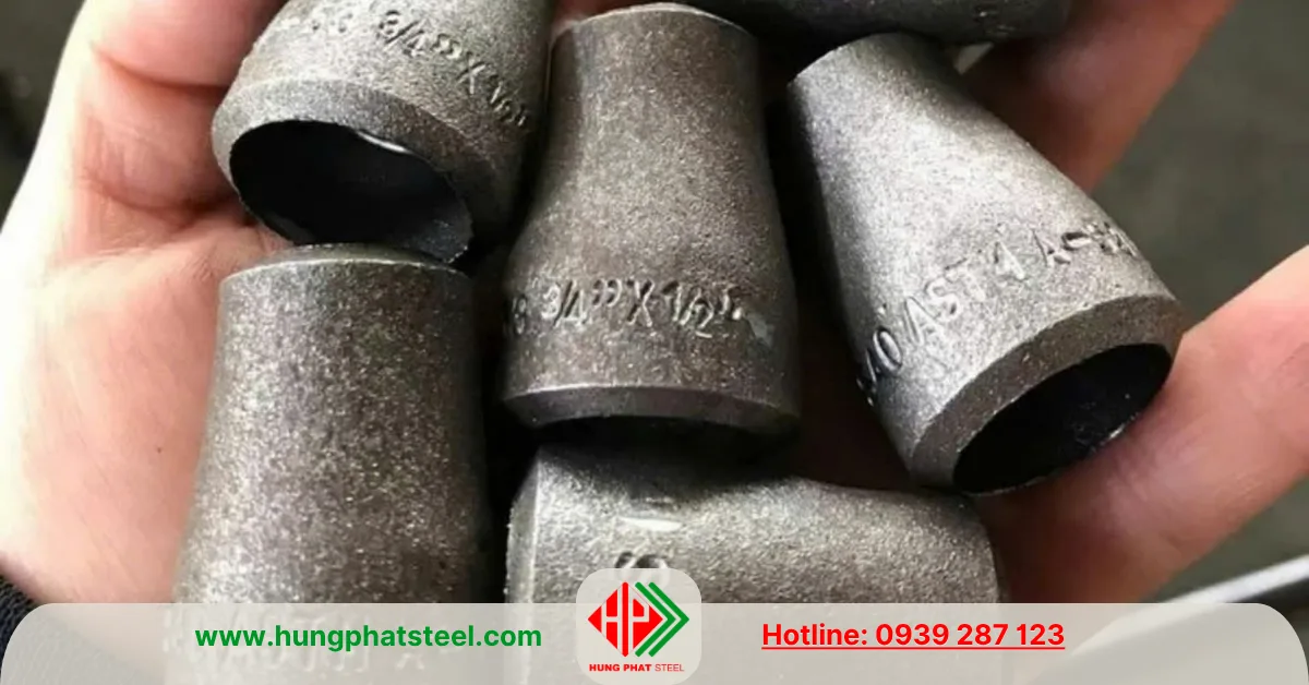 Bầu Giảm Thép Hàn DN20-DN15 (D27-D21)
