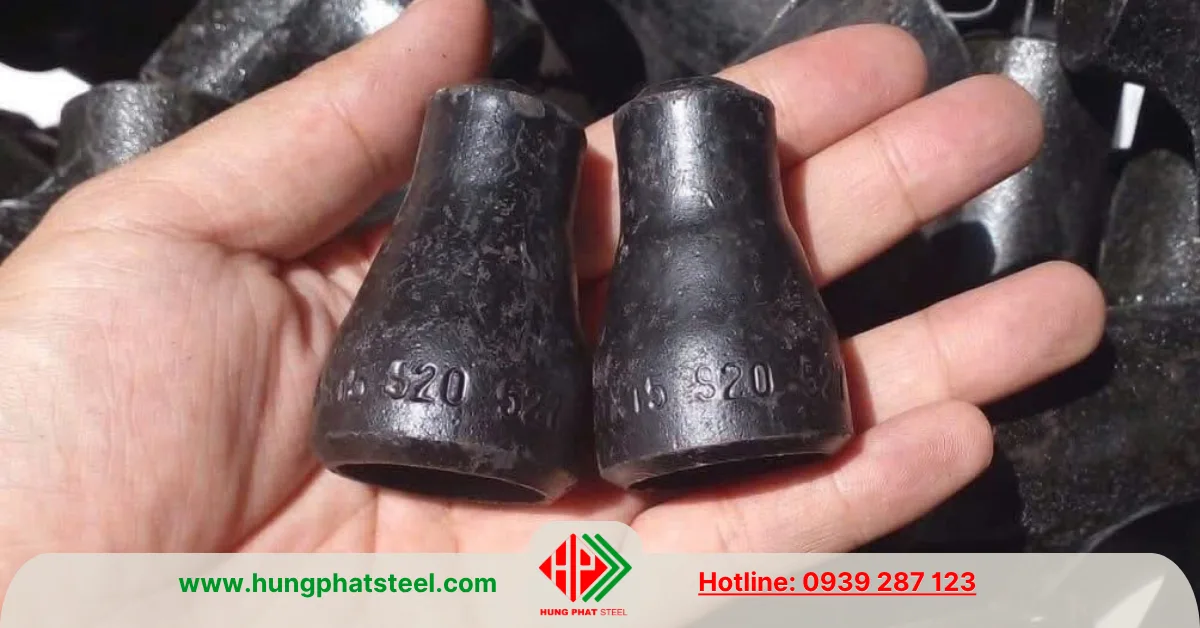 Bầu Giảm Thép Hàn DN20-DN15 (D27-D21)