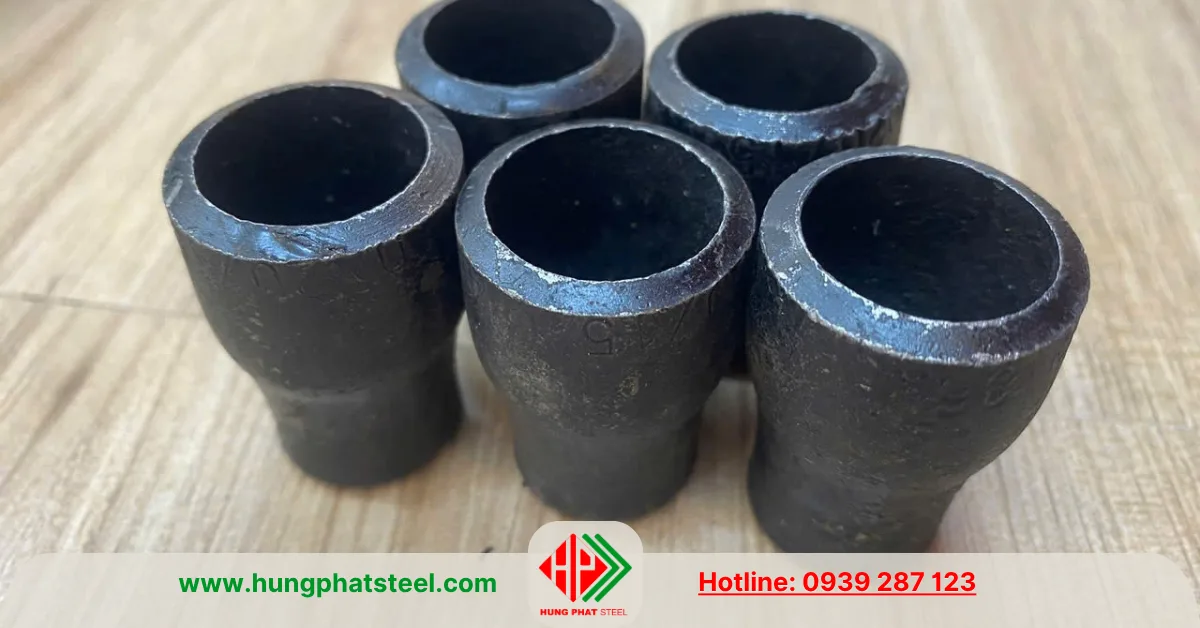 Bầu Giảm Thép Hàn DN20-DN15 (D27-D21)