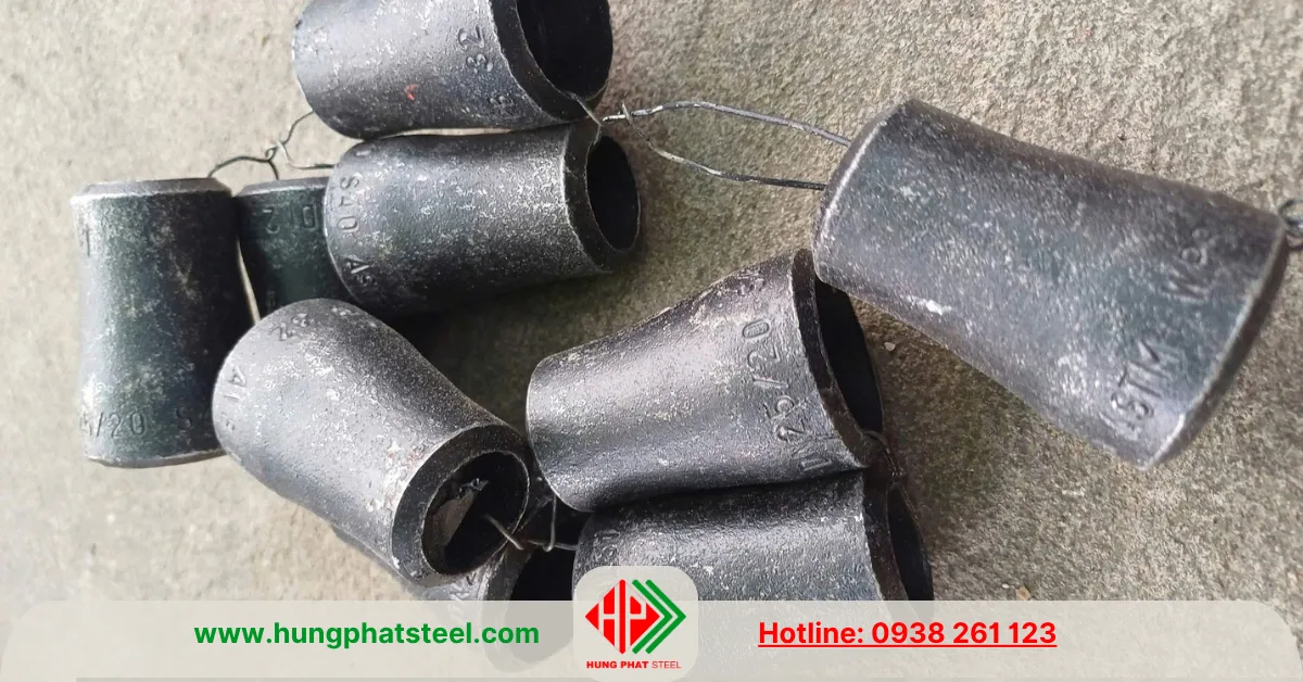 Bầu Giảm Thép Hàn DN25-DN20 (D34-D27)