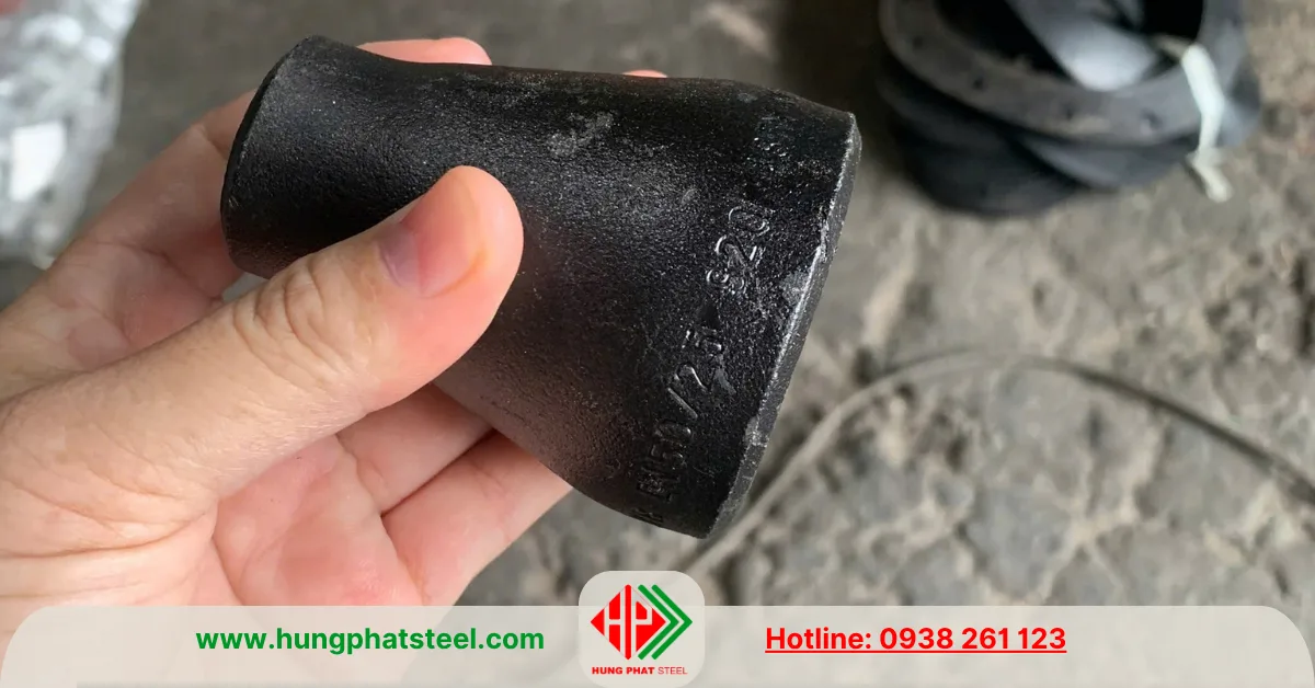 Bầu Giảm Thép Hàn DN50-DN25 (D60-D34)