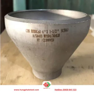 Bầu giảm hàn INOX DN100-DN40 (D114-D49)