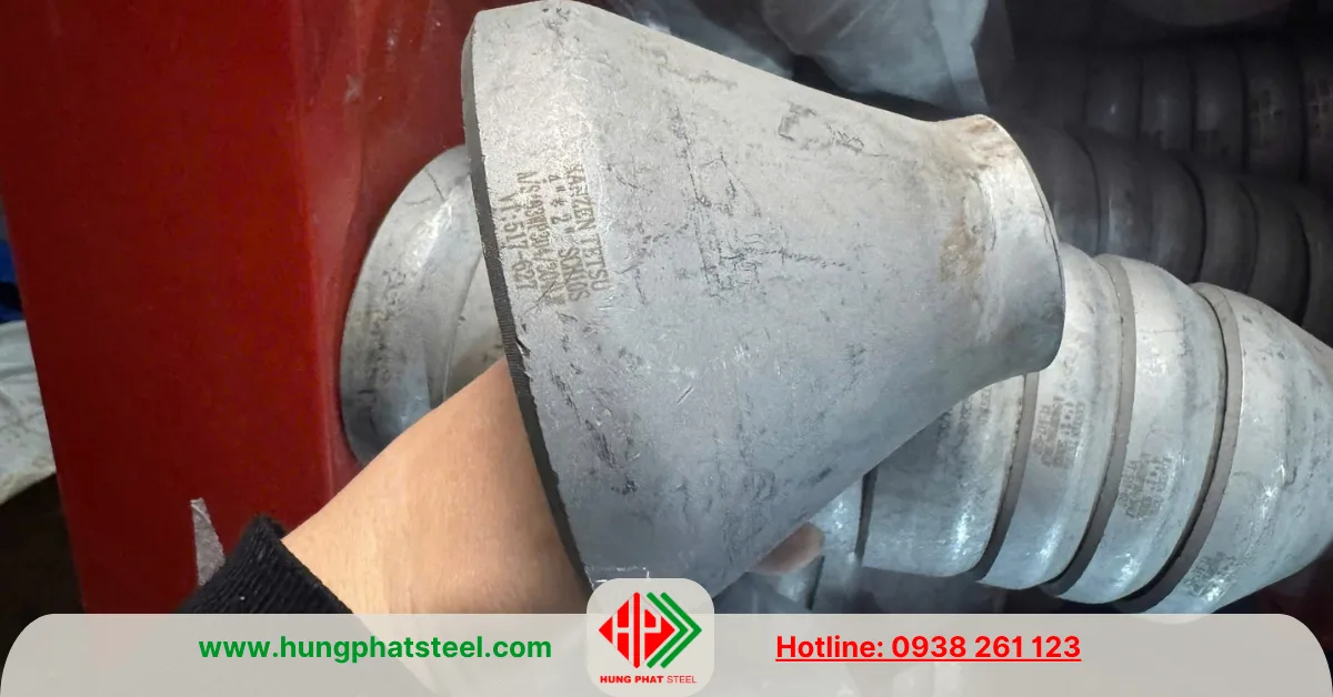 Bầu giảm hàn INOX DN100-DN50 (D114-D60)