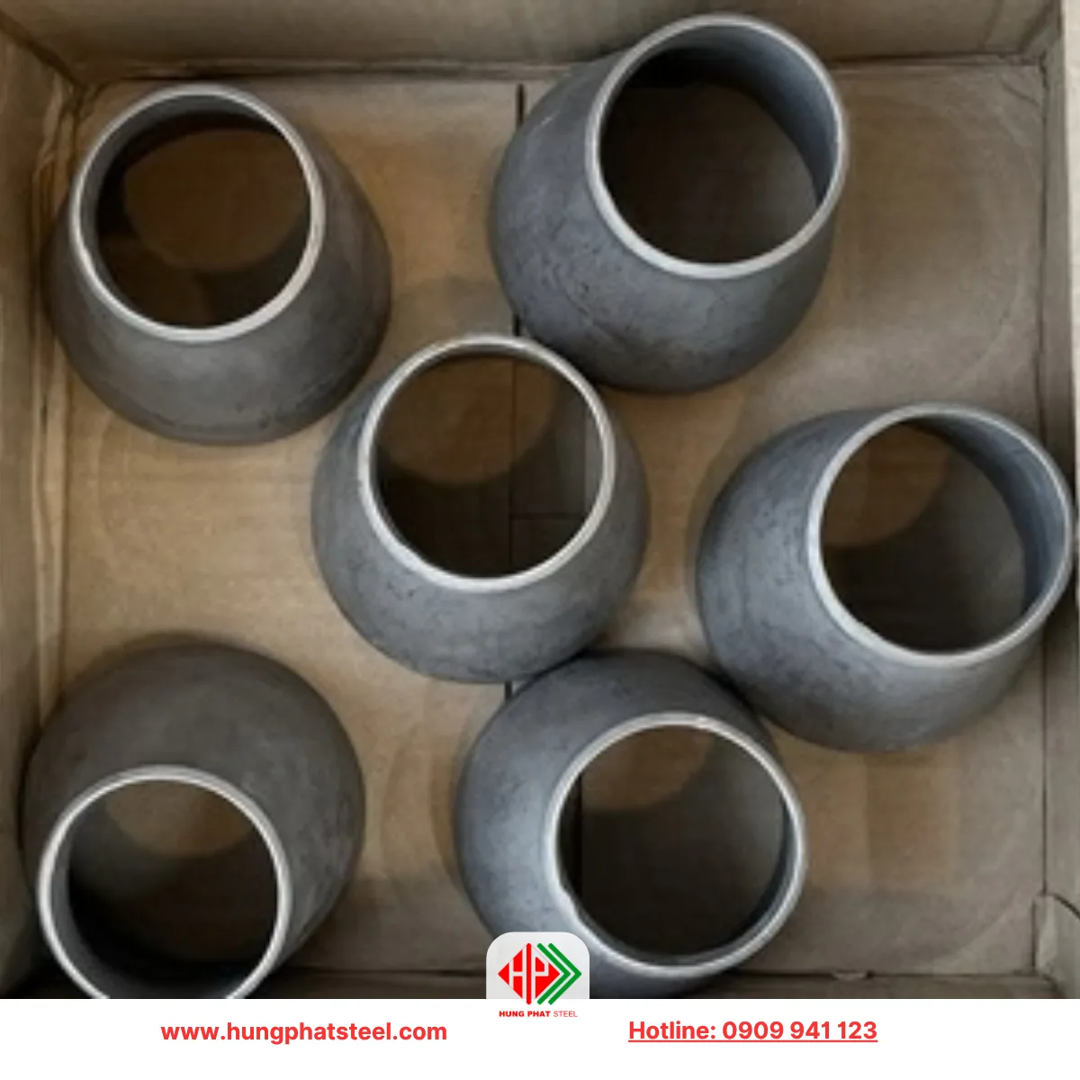 Bầu giảm hàn INOX DN100-DN65 - Ảnh 3