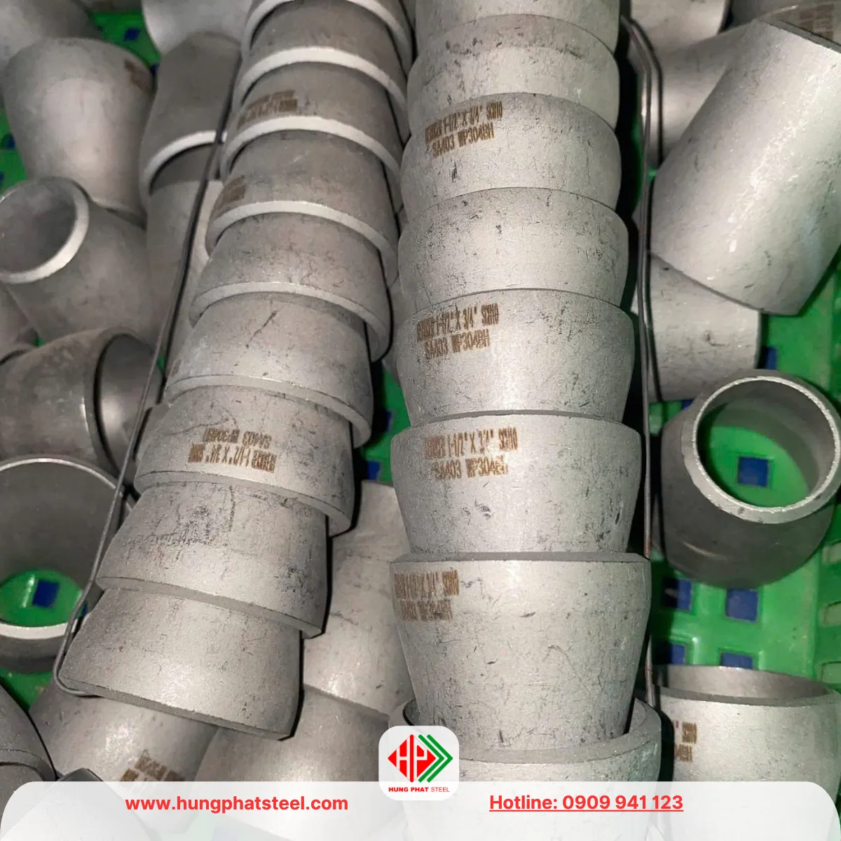 Bầu giảm hàn INOX DN40-DN20 (D49-D27)