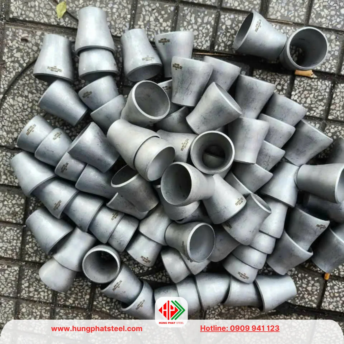 Bầu giảm hàn INOX DN50-DN25 (D60-D34)