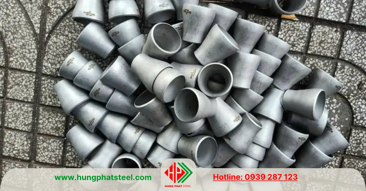 Bầu giảm hàn INOX DN50-DN25 (D60-D34)