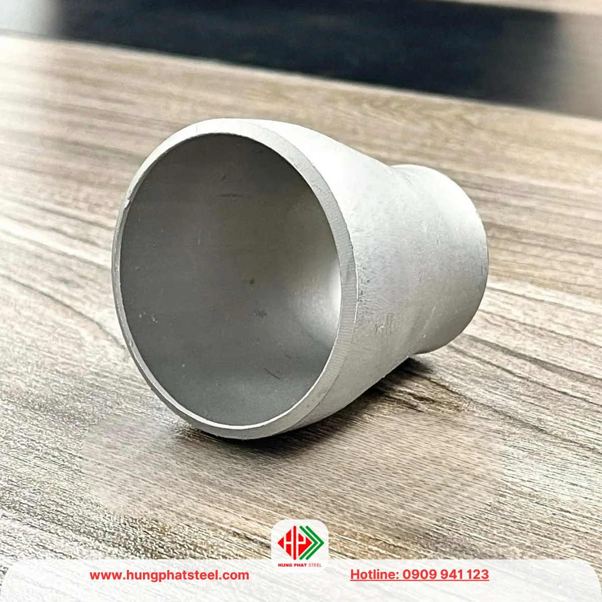 Bầu giảm hàn INOX DN50-DN32 (D60-D42)
