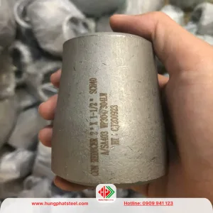 Bầu giảm hàn INOX DN50-DN32 (D60-D42)