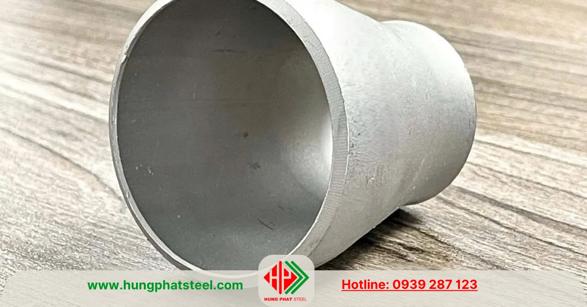 Bầu giảm hàn INOX DN50-DN32 (D60-D42)