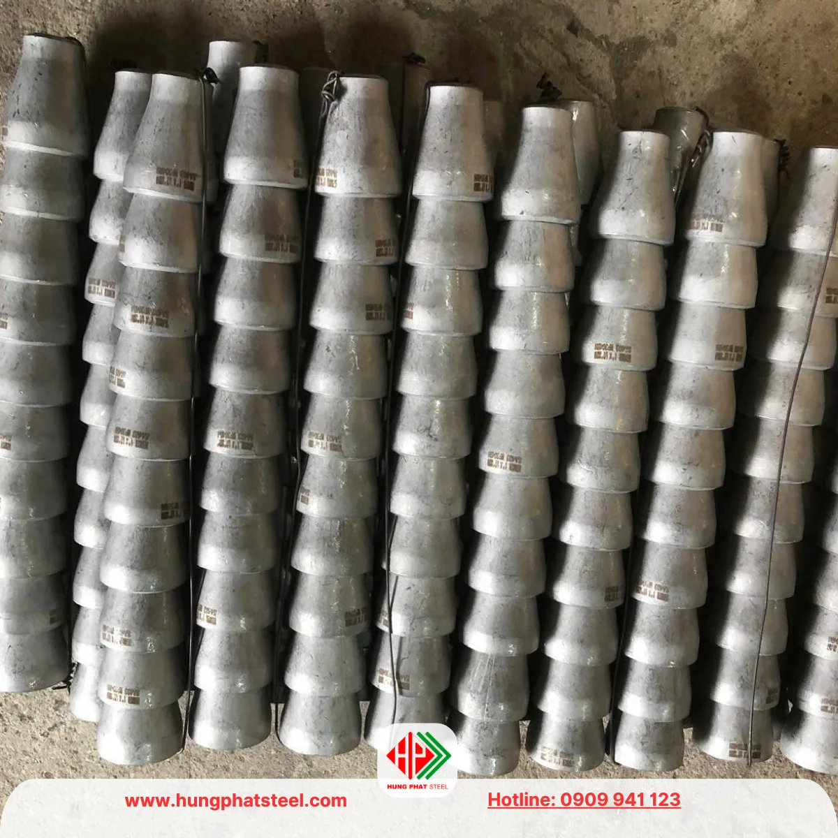 Bầu giảm hàn inox DN25-DN15 (côn thu)