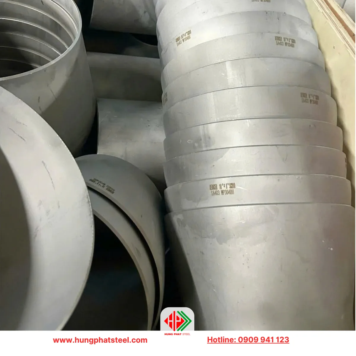 Bầu giảm hàn inox DN250-DN200 (D273-D219)