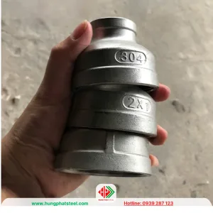 Bầu giảm ren inox DN50-DN25