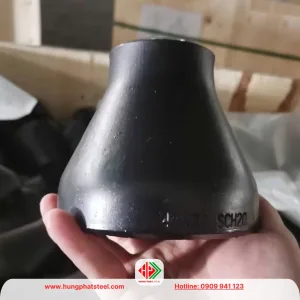 Bầu giảm thép hàn DN100-DN50 (D114-D60)