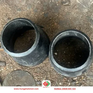 Bầu giảm thép hàn DN100-DN80 (D114-D90)
