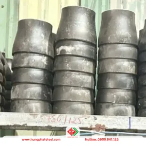 Bầu giảm thép hàn DN150-DN125 (D168-D141)
