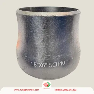 Bầu giảm thép hàn DN200-DN150 (D219-D168)