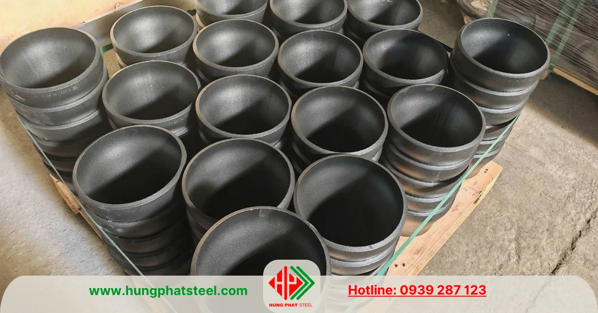 Bầu giảm thép hàn DN200-DN150 (D219-D168)