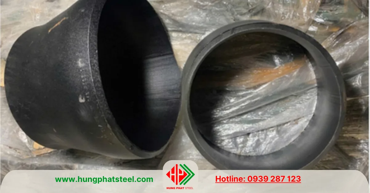 Bầu giảm thép hàn DN250-DN200