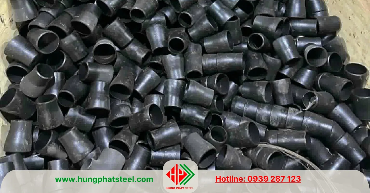 Bầu giảm thép hàn DN65-DN50