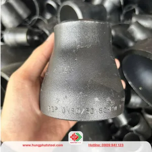 Bầu giảm thép hàn DN80-DN50 (D90-D60)