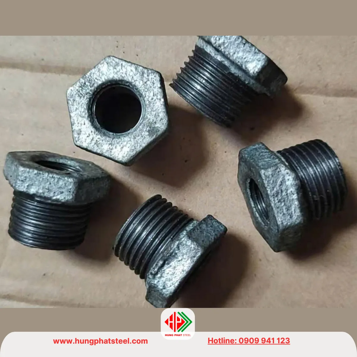 Cà Rá Mạ Kẽm DN15-DN10 (D21-D17)