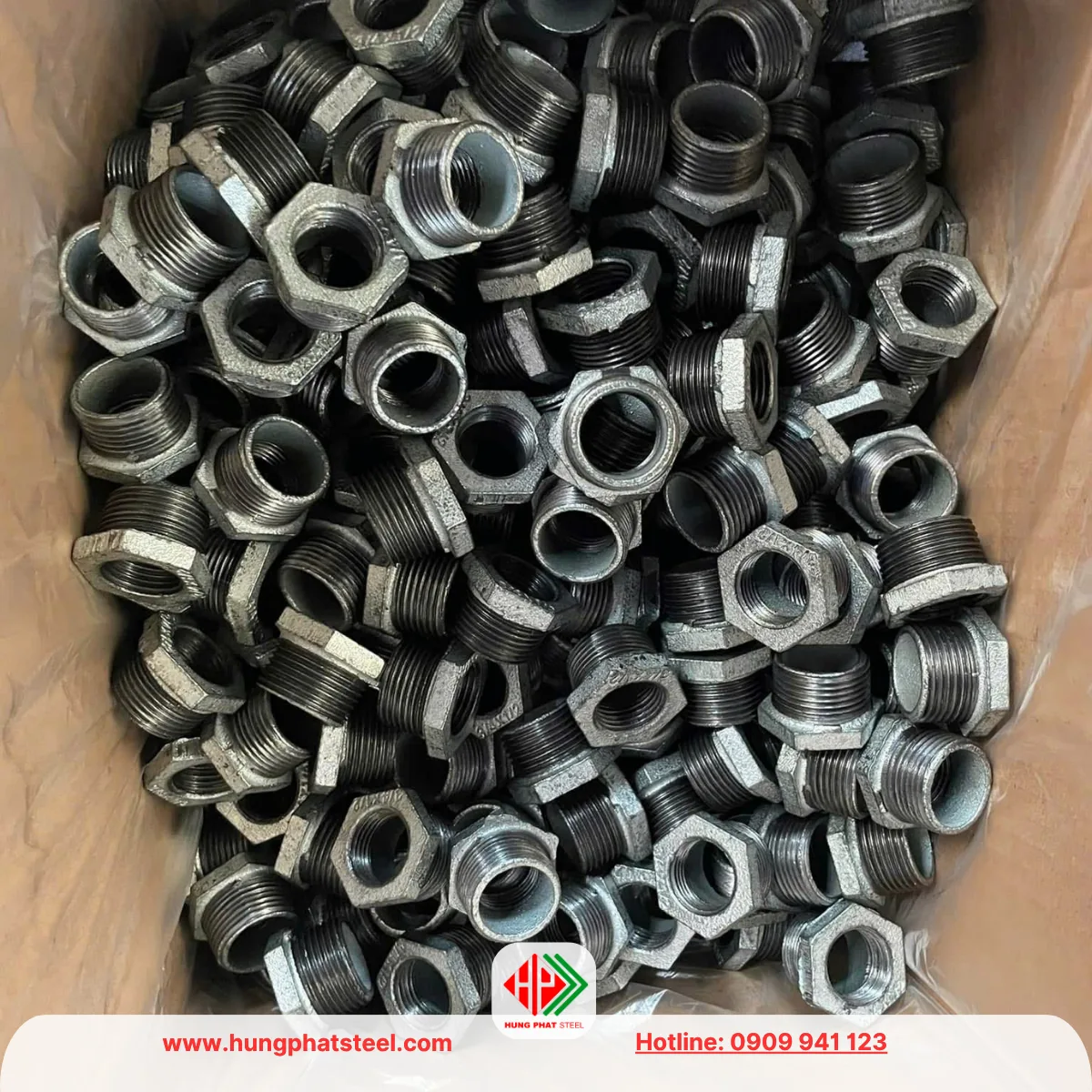 Cà Rá Mạ Kẽm DN20-DN15 (D27-D21)