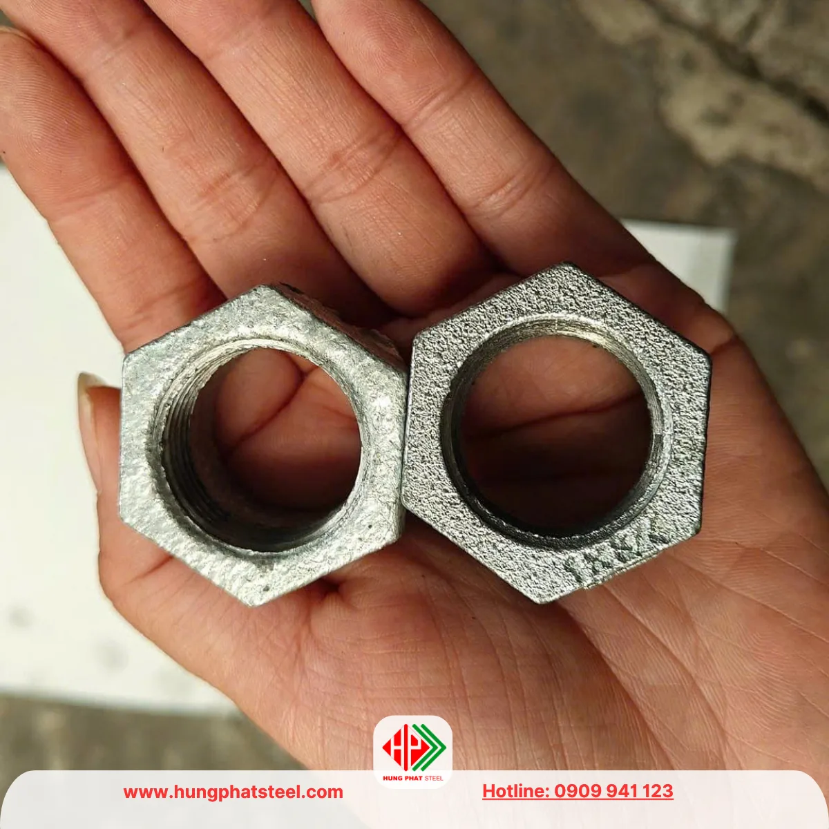 Cà Rá Mạ Kẽm DN25-DN20 (D34-D27)