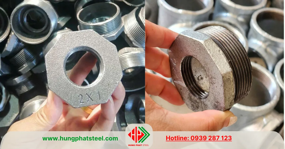 Cà Rá Mạ Kẽm DN50-DN25 (D60-D34)
