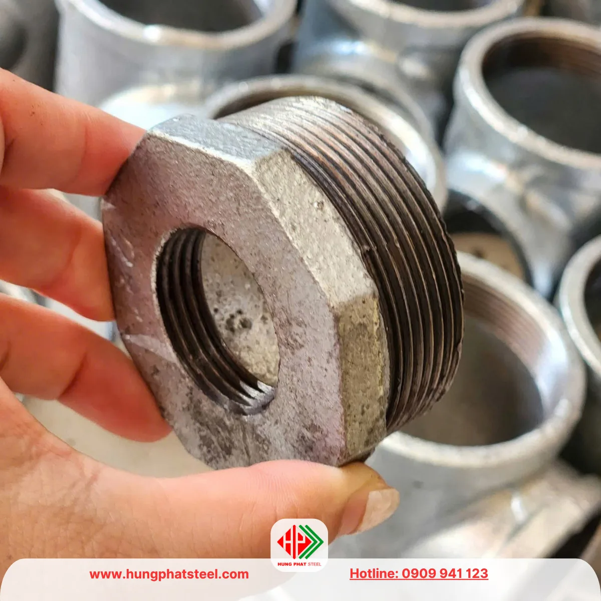 Cà Rá Mạ Kẽm DN50-DN25 (D60-D34)