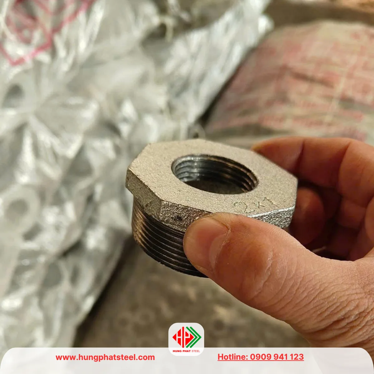 Cà Rá Mạ Kẽm DN50-DN25 (D60-D34)