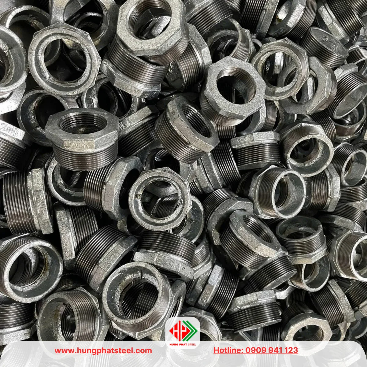 Cà Rá Mạ Kẽm DN50-DN32 (D60-D42) - Ảnh 5