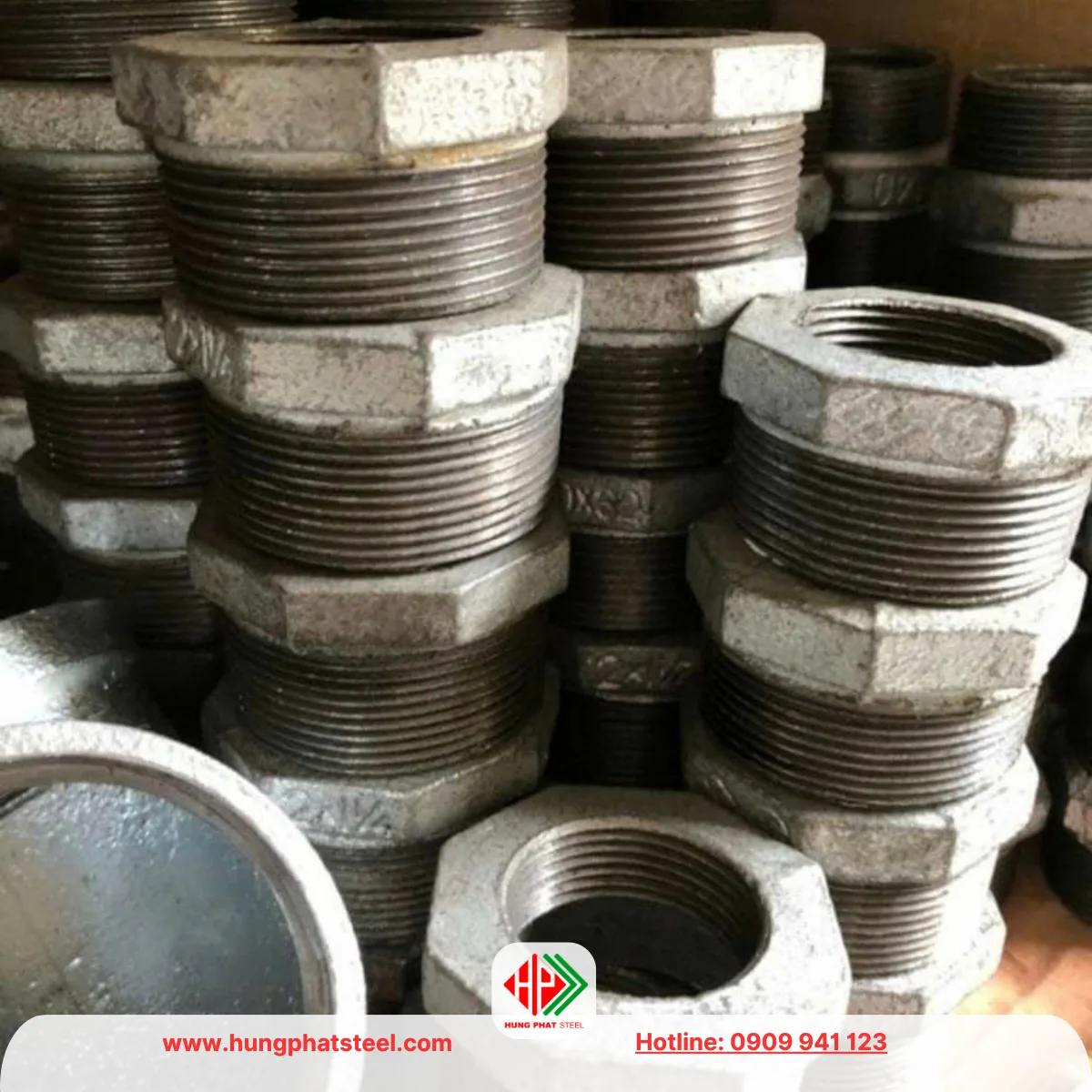 Cà Rá Mạ Kẽm DN50-DN32 (D60-D42)