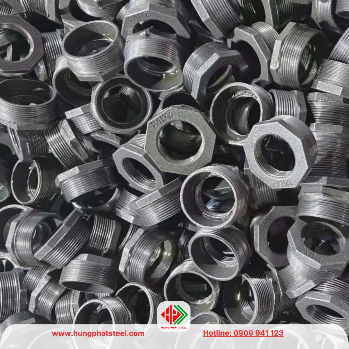 Cà Rá Mạ Kẽm DN50-DN32 (D60-D42) - Ảnh 6